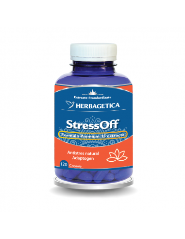 Stressoff, 120 capsule, Herbagetica