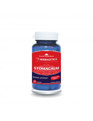 Stomacalm, 30 capsule, Herbagetica