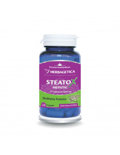 Steatox Hepatic, 30 capsule, Herbagetica
