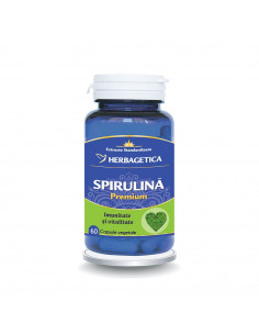 Spirulina, 60 capsule, Herbagetica