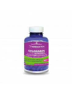 Silymarin Detox Forte, 120 capsule, Herbagetica