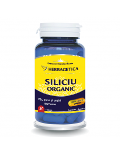 Siliciu Organic, 30 capsule, Herbagetica