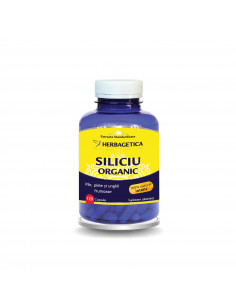 Siliciu Organic, 120 capsule, Herbagetica