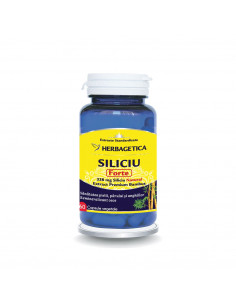 Siliciu Forte, 60 capsule, Herbagetica