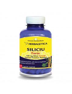 Siliciu Forte, 120 capsule, Herbagetica