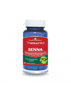 Senna, 60 capsule, Herbagetica