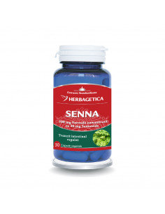 Senna, 30 capsule, Herbagetica