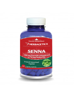 Senna, 120 capsule, Herbagetica