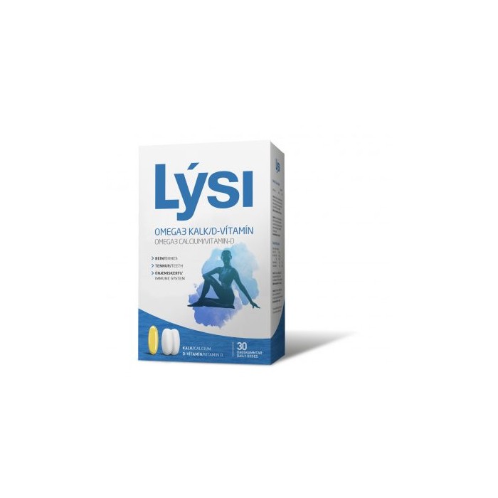 Lysi Omega D  calciu x 30dz zilnice