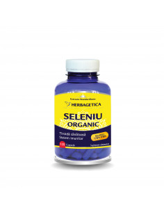 Seleniu Organic, 120 capsule, Herbagetica