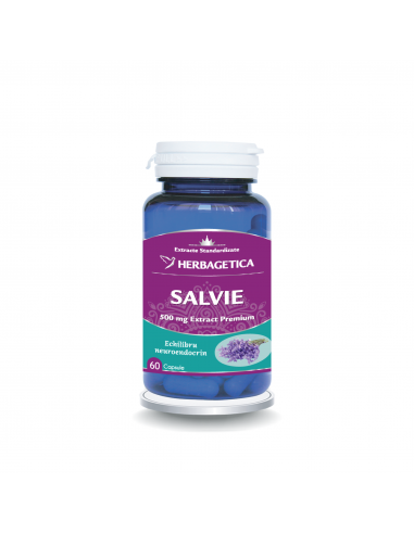 Salvie, 60 capsule, Herbagetica