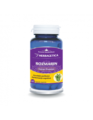 Rozmarin, 60 capsule, Herbagetica