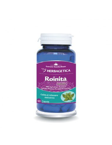 Roinita Melissa, 60 capsule, Herbagetica