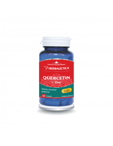 Quercetin + Zinc, 60 capsule, Herbagetica