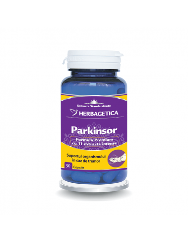 Parkinsor, 30 capsule, Herbagetica