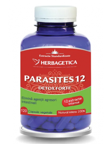 Parasites 12, 120 capsule, Herbagetica