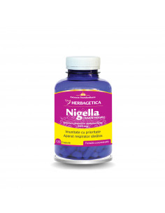 Nigella Chimen Negru, 120 capsule, Herbagetica