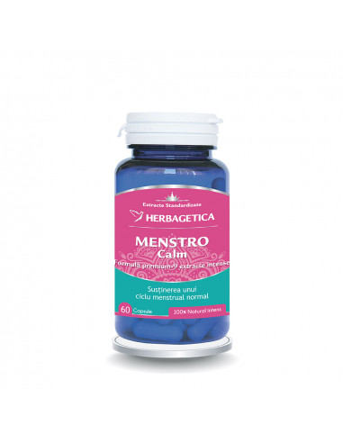 Menstrocalm, 60 capsule, Herbagetica