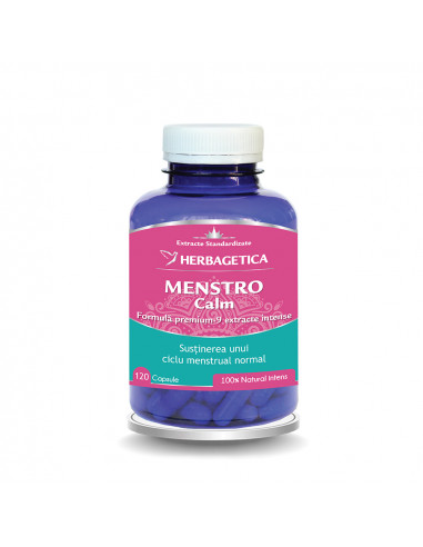 Menstrocalm, 120 capsule, Herbagetica