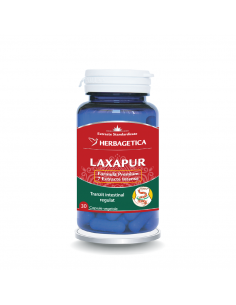 Laxapur, 30 capsule, Herbagetica