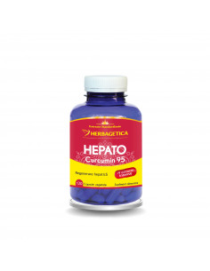 Hepato Curcumin 95, 120 capsule, Herbagetica