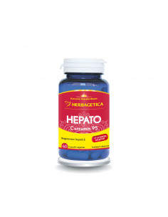 Hepato Curcumin 95, 60 capsule, Herbagetica
