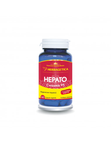 Hepato Curcumin 95, 60 capsule, Herbagetica