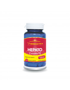 Hepato Curcumin 95, 30 capsule, Herbagetica