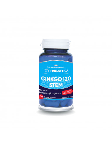 Ginkgo 120 Stem, 30 capsule, Herbagetica