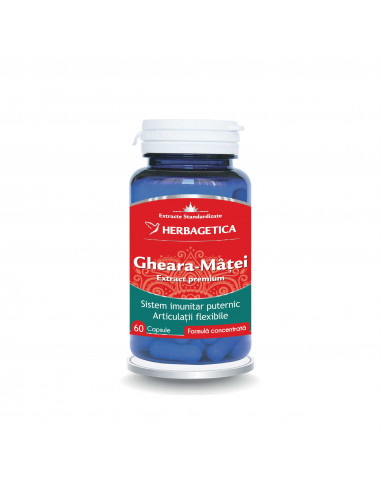 Gheara matei extract standardizat, 60 capsule,...