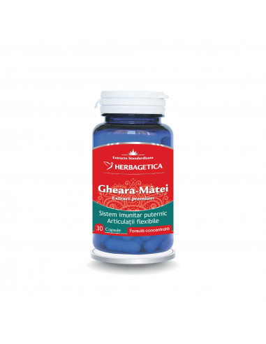 Gheara matei extract standardizat, 30 capsule,...