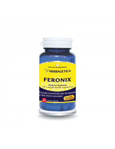 Feronix, 60 capsule, Herbagetica