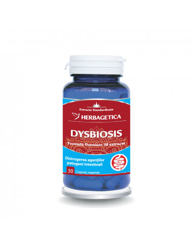 Dysbiosis, 30 capsule, Herbagetica