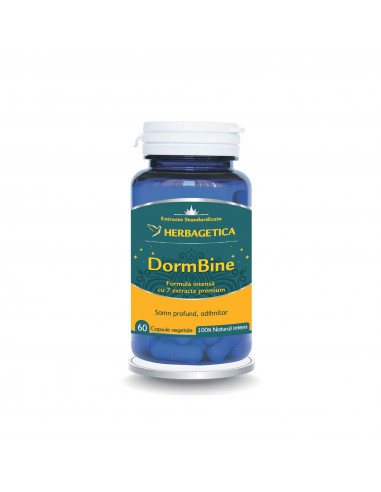 Dorm bine, 60 capsule, Herbagetica