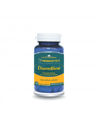 Dorm bine, 30 capsule, Herbagetica