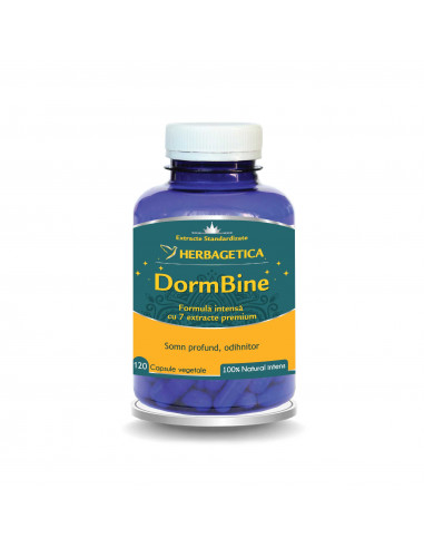 Dorm bine, 120 capsule, Herbagetica