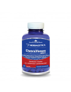 Detravenos akut, 120 capsule, Herbagetica