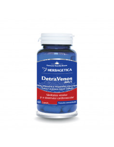 Detravenos akut, 60 capsule, Herbagetica