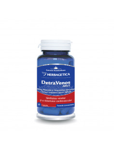 Detravenos akut, 30 capsule, Herbagetica