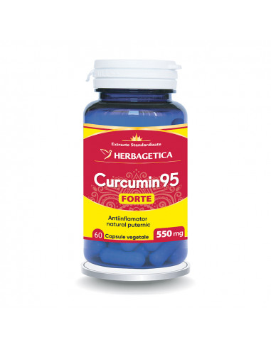 Curcumin 95 forte, 60 capsule, Herbagetica