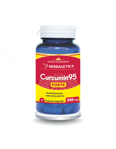 Curcumin 95 forte, 30 capsule, Herbagetica