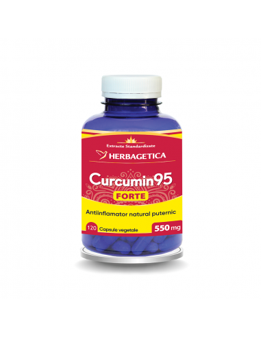 Curcumin 95 forte, 120 capsule, Herbagetica