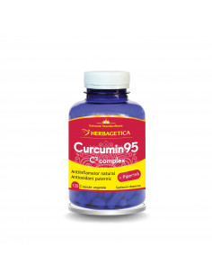 Curcumin 95 C3 Complex, 120 capsule, Herbagetica