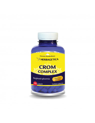 Crom Complex, 120 capsule, Herbagetica