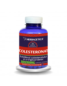 Colesteronat, 120 capsule, Herbagetica