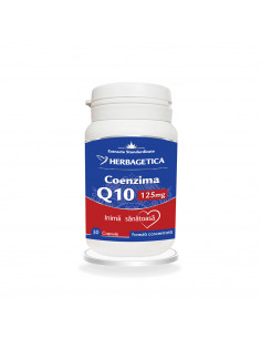 Coenzima Q10 125 mg, 30 capsule, Herbagetica