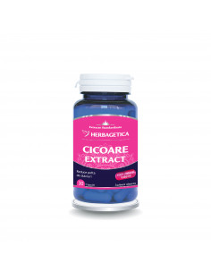 Cicoare cu extract, 30 capsule, Herbagetica