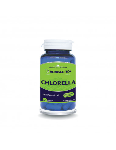 Chlorella, 60 capsule, Herbagetica