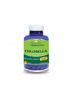 Chlorella, 120 capsule, Herbagetica