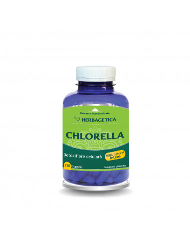 Chlorella, 120 capsule, Herbagetica